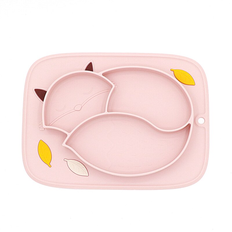 Suction Baby Plate Silicone Tray